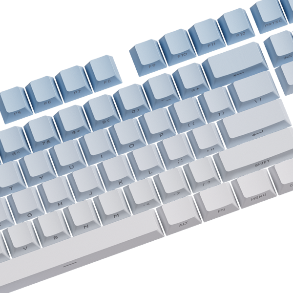 Blue Gradient Keycap Set (135-Key) - Imagen 3