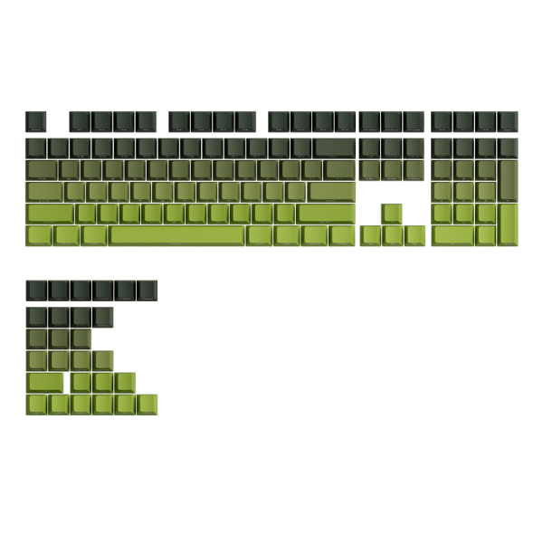 Forest Gradient Keycap Set (135-Key)