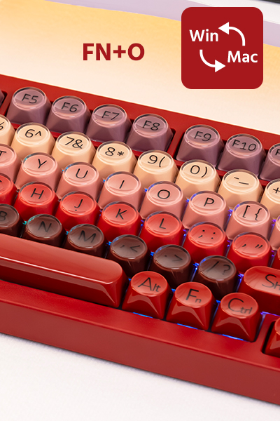 K75 Mechanical Keyboard Mac & Win Switch